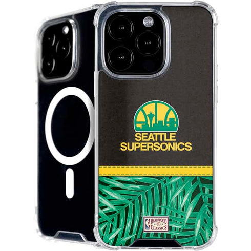 NBA Seattle SuperSonics Retro Palms iPhone 16 Pro MagSafe Case